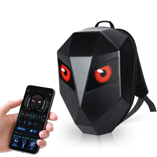 Black LED Knight Backpack