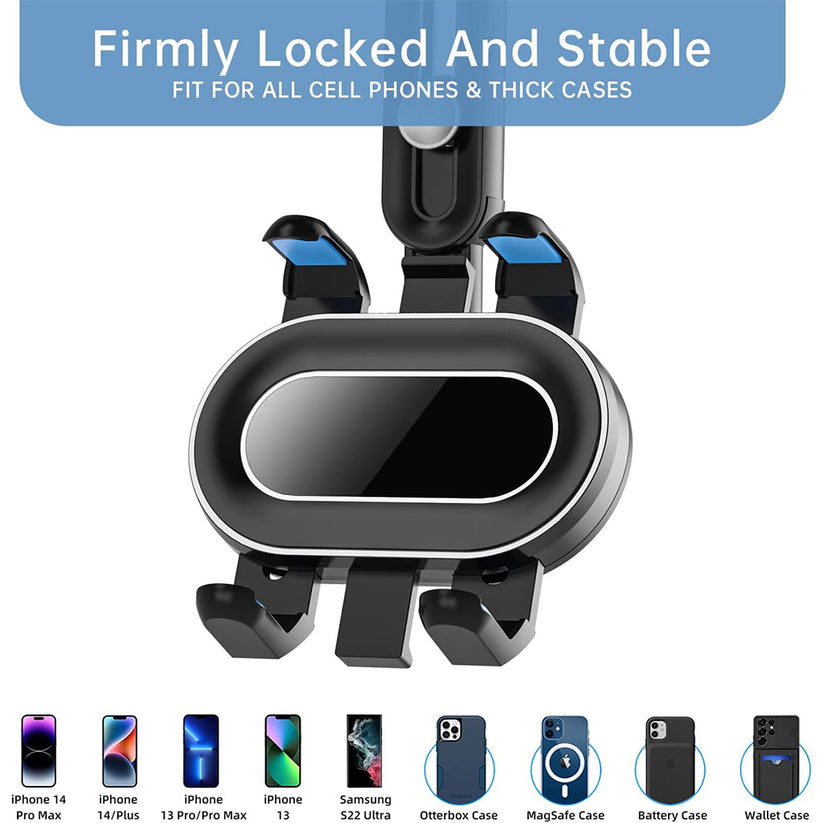 Rearview Mirror Phone Holder