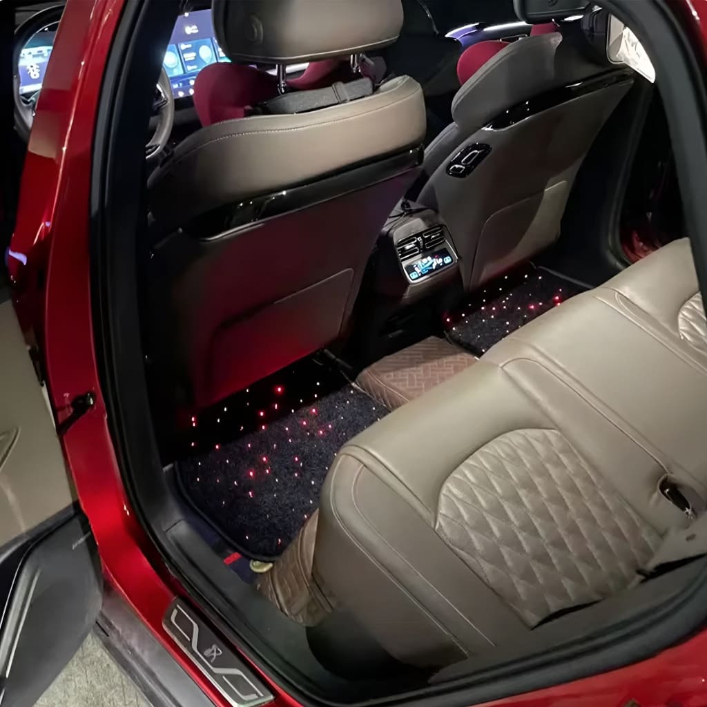 LED Starry Car Floor Mat
