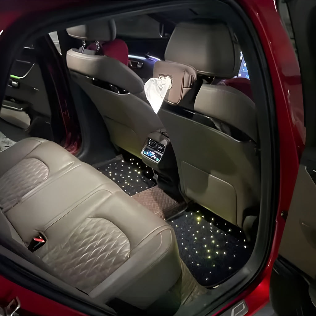 LED Starry Car Floor Mat